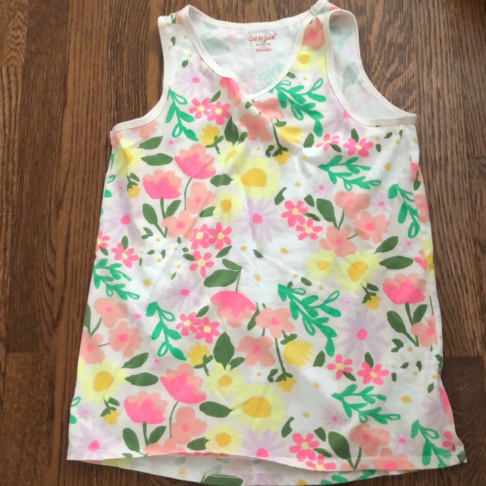 Cat & Jack Floral Tank